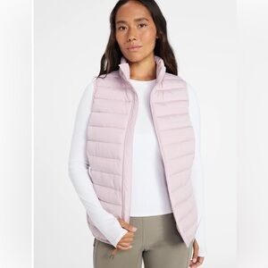 Ozark Trail Women's Plus Size Core Puffer Vest Mauve Pink sz 1X